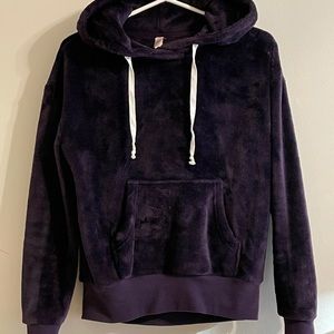 Purple Fleece Hoodie